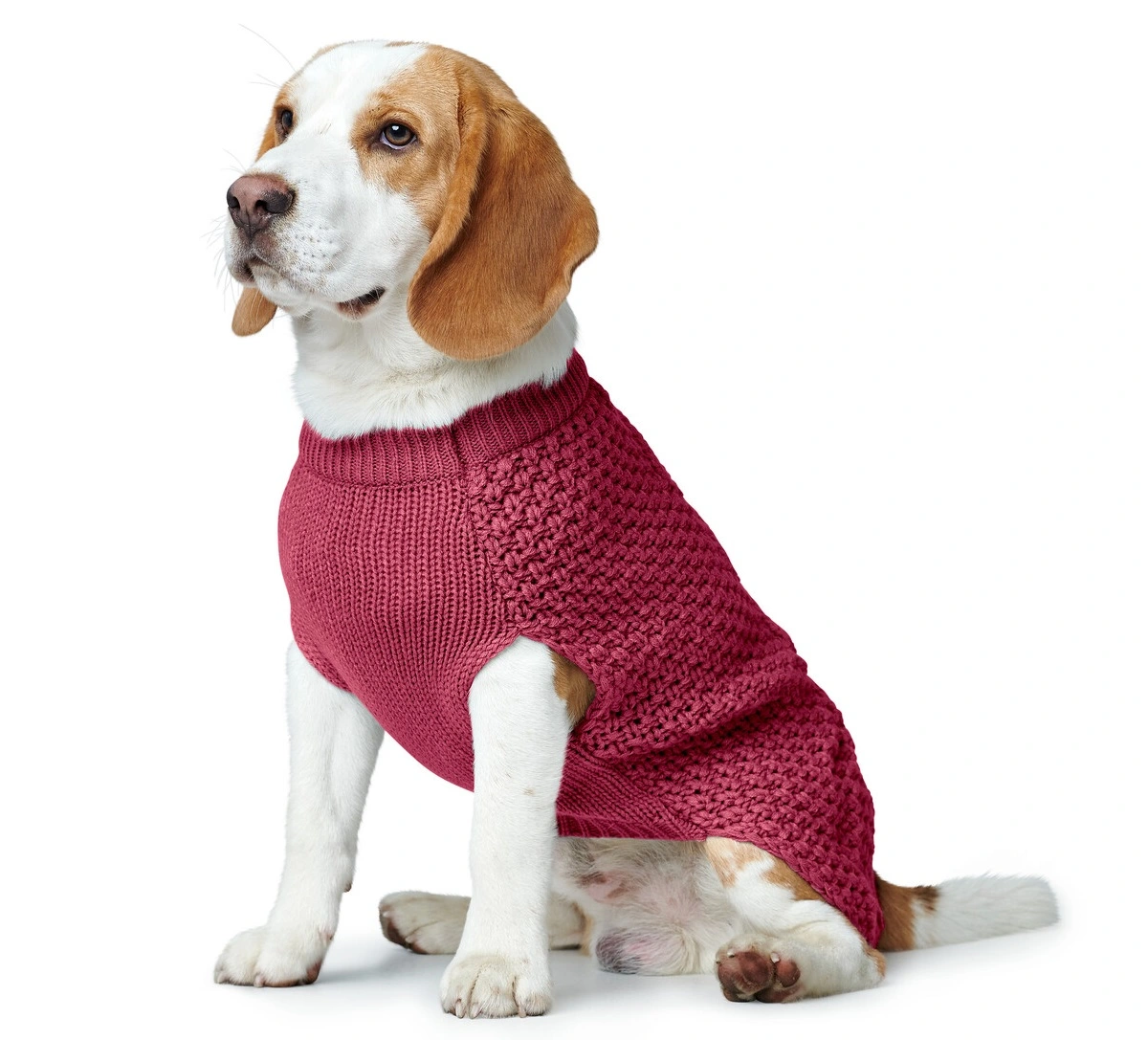 Hunter Malmø pullover strik bordeaux str. 50
